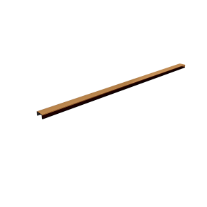 Schedpol Maskownica Slim Copper Range (2w1) 60 cm 10.050/SLX/DPSCM