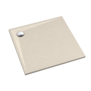 Schedline Libra Cashmere Stone (kaszmirowy kamień) - brodzik kwadratowy 80x80 cm 3SP.L1K-8080/PK/ST