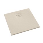 Schedline Protos Cashmere Stone (kaszmirowy kamień) - brodzik kwadratowy 90x90 cm 3SP.P2K-9090/PK/ST-M1/PK/ST
