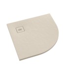Schedline Protos Cashmere Stone (kaszmirowy kamień) - brodzik półokrągły 90x90 cm 3SP.P1O-9090/PK/ST-M1/PK/ST