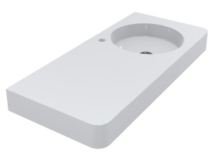 MIRAGGIO LOOP 1000 R umywalka 100x45 cm 8814190