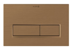Kludi UNIFIX przycisk spłukujący do WC brąz szczotkowany,do stelaża Geberit Duofix Sigma