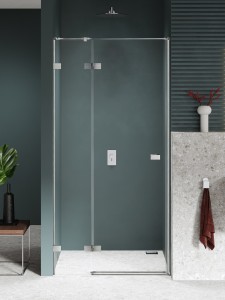 New Trendy AVEXA NICKEL BRUSHED Drzwi wnękowe 90 cm lewe EXK-8459