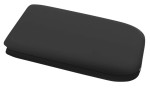 KERASAN WALDORF deska WC, Soft Close, czarny mat/chrom 418831