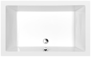 SAPHO DEEP brodzik prysznicowy głęboki 120x75x26 cm, biały 71564