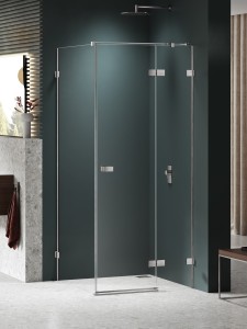 New Trendy AVEXA NICKEL BRUSHED kabina prysznicowa 100x100 cm prawa EXK-8516