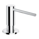 OMNIRES MODERN PROJECT dozownik mydła w płynie chrom połysk MP60723CR