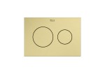 Roca Duplo S PS3 - przycisk podwójny Brushed Gold A8902233VA