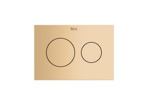 Roca Duplo S PS3 - przycisk podwójny Rose gold A8902233RG