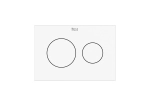 Roca Duplo S PS3 - przycisk podwójny Biały mat A890223307