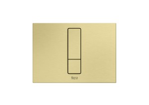 Roca Duplo S PS4 - przycisk podwójny Brushed Gold A8902213VA