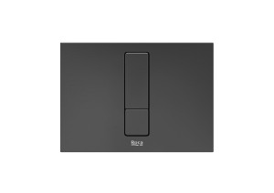 Roca Duplo S PS4 - przycisk podwójny Brushed Titanium Black A8902213NM