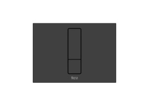 Roca Duplo S PS4 - przycisk podwójny Czarny mat A890221306