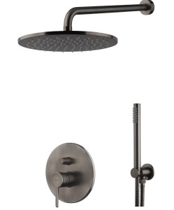 EMMEVI FILO ZESTAW NATRYSKOWY PODTYNKOWY GUNMETAL FIL015ZSC3G.CNS