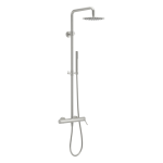 Excellent PI zestaw prysznicowy ścienny z deszczownicą 25 cm, nikiel szczotkowany AREX.1281NB