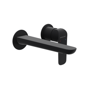 Excellent Clever 2.0 bateria umywalkowa podtynkowa komplet, czarny soft AREX.4114BS