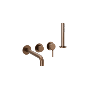 Excellent Delta Pi Zestaw prysznicowo-wannowy podtynkowy, 2 funkcyjny, Dry box, miedziany szczotkowany AREX.1244.K.05CB