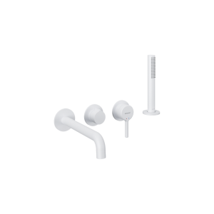 Excellent Delta Pi Zestaw prysznicowo-wannowy podtynkowy, 2 funkcyjny, Dry box, biały mat AREX.1244.K.05WH