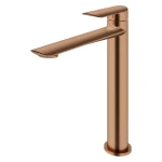 VEDO ALETTA Rosso Bateria umywalkowa wysoka SZCZOTKOWANA MIEDŹ VBA5003/SM