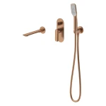 VEDO ALETTA Rosso Kompletny system wannowy podtynkowy III SZCZOTKOWANA MIEDŹ VBA5243/SM