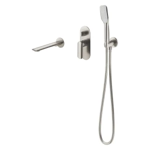 VEDO ALETTA Argento Kompletny system wannowy podtynkowy III SZCZOTKOWANY NIKIEL VBA5243/SN