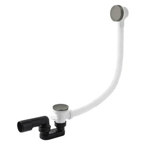 VEDO Click 1 Przelew wannowy z korkiem typu klik-klak 70cm grafit szczotkowany 266C/70/SG 