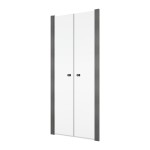 Ronal SOLINO DRZWI 90 cm DRZWI DWUCZĘŚCIOWE Gunmetal szczotkowany SOL209002607