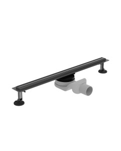 Lavita Odpływ liniowy Linear slim Gunmetal 600