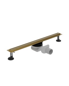 Lavita Odpływ liniowy Linear slim Brushed Gold 700