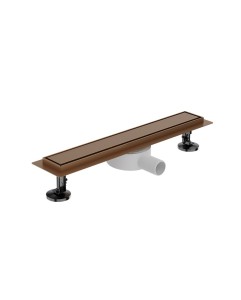 Lavita Odpływ liniowy Plate Brushed Copper 800
