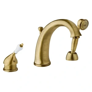 VEDO VARA BRONZO bateria wannowa 3-otworowa BRĄZ ANTYCZNY 3805/BR