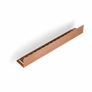 HOZZE Półka pod prysznic 60 cm – miedź szczotkowana 100-034BC