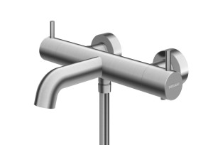 KOHLMAN Axel BRUSHED NICKEL Bateria wannowo-prysznicowa termostatyczna QW710ABN