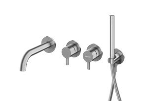 KOHLMAN Axel BRUSHED NICKEL Bateria wannowa podtynkowa QW260ABN230