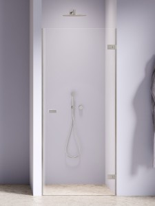 New Trendy OXIA NICKEL BRUSHED Drzwi wnękowe 80 cm prawe AXJ-1080