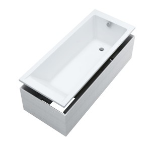 Schedline Milos Set wanna 170x70 cm z nośnikiem 3WSP.MS1P-17070