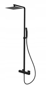 VEDO SETTE NERO KOLUMNA NATRYSKOWA Z TERMOSTATEM VBS7077/20/CZ CZARNY MAT