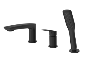 VEDO DESSO NERO Bateria wannowa 3-otworowa czarny mat Nr KAT: VBD4030/CZ