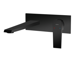 VEDO SETTE NERO Bateria umywalkowa podtynkowa czarny mat Nr KAT: VBS7012/CZ