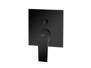 VEDO SETTE NERO Bateria wannowo-natryskowa podtynkowa II czarny mat Nr KAT: VBS7016/CZ