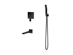 VEDO SETTE NERO System wannowy podtynkowy III czarny mat Nr KAT: VBS7243/CZ