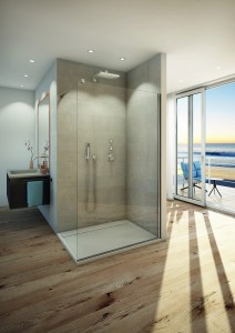 SANSWISS Ronal EASY STR4P ścianka Walk-in 100 cm STR4P1005007