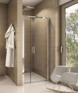 Sanswiss Ronal TOP-LINE TOP31 drzwi 90 cm profil biały