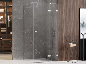 New Trendy AVEXA CHROM Kabina prysznicowa PRAWA 100x120 cm EXK-1490