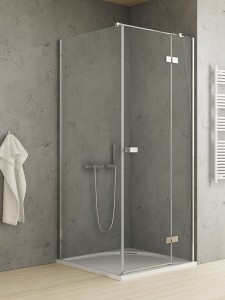 New Trendy REFLEXA  Kabina prysznicowa PRAWA 110x110cm EXK-1404/EXK-0301