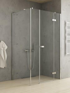 New Trendy Kabina prysznicowa REFLEXA PLUS PRAWA 150x90  DRZWI UCHYLNE EXK-1229