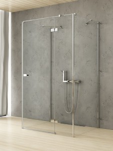 New Trendy Kabina przyścienna REFLEXA 100x110 DRZWI UCHYLNE PRAWE EXK-1420