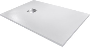 Vayer Kronos brodzik 160x80 cm biały konglomerat