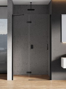 New Trendy Drzwi wnękowe NEW RENOMA BLACK 100cm LEWE D-0197A
