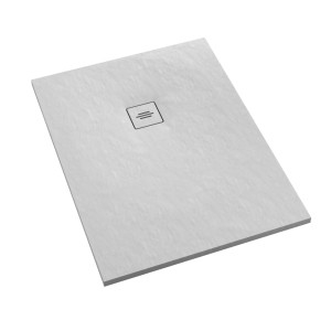 Schedline Protos White Stone (biały kamień) brodzik 90x120 cm 3SP.P1P-90120/B/ST-M1/B/ST
